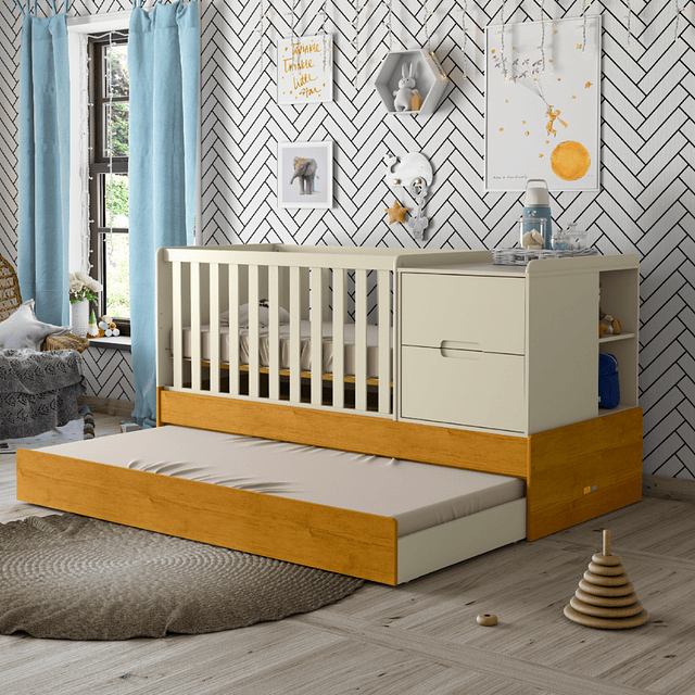 Cuna Formare Blanco Eco Wood Multifunción 