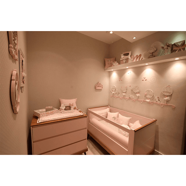 Cuna Sognare Cancao Rosada