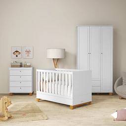 Cuna Madera New Zupi Blanca 