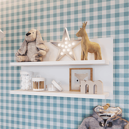 Repisa Blanca Eleva 80 Cm 