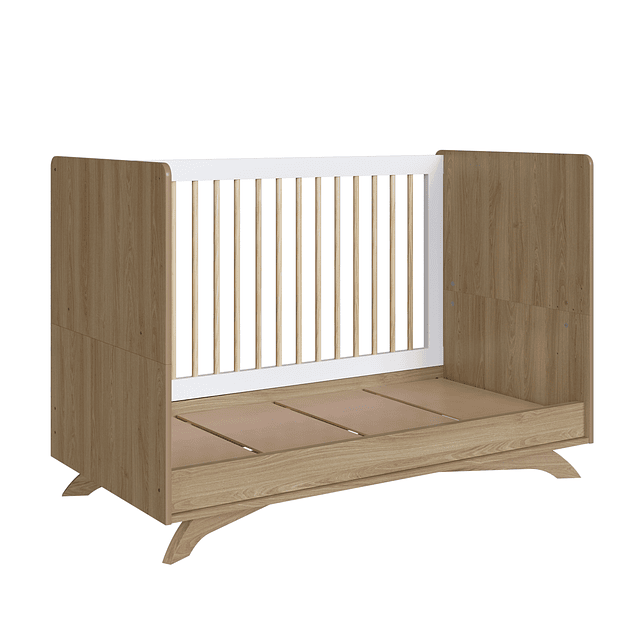 Cuna Blanca Miel 3 Funciones Affet 