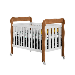 Cuna Blanco/Cafe 3 Funciones Lila 