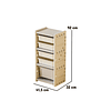 Organizador Vertical QD028 Bandejas Sunny
