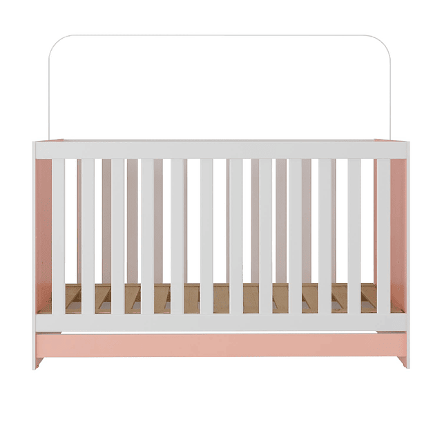 Cuna New 3 Funciones Rosado 