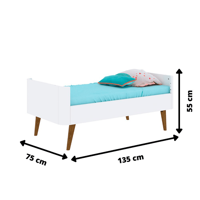Cuna Blanca Agatha 3 Funciones