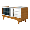 Cuna 3 en 1 Noah blanco Caramelo 