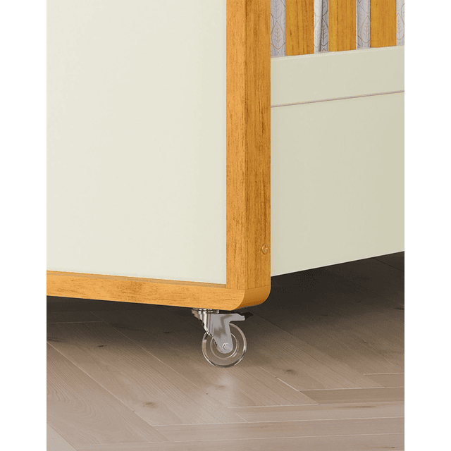 Cuna Tutto 2 Funciones Beige Caramelo