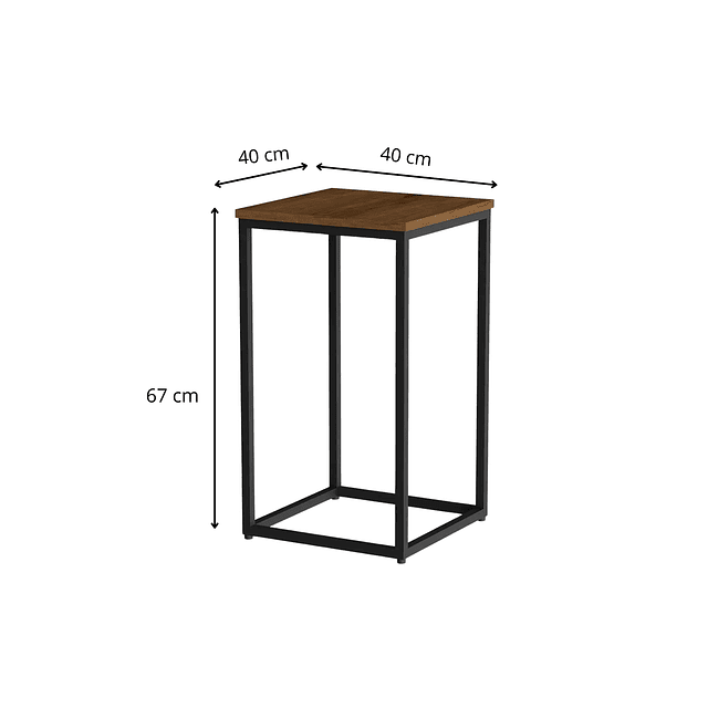 Mesa lateral Be Apolo Canela