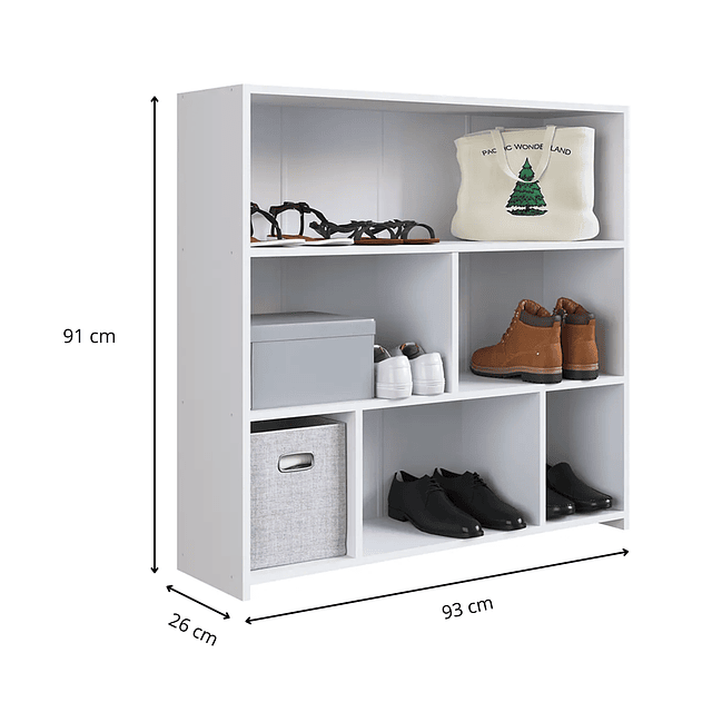 Organizador vertical multifunción 3 niveles Montreal