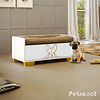 Cama Perrito Blanca Petscool Con Cajon