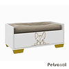 Cama Perrito Blanca Petscool Con Cajon