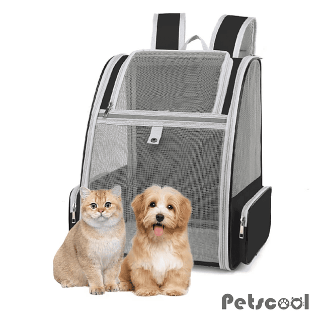Mochila Transporte Mascota Black