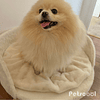 Cama Premiun Beige Para Mascotas