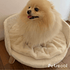 Cama Premiun Beige Para Mascotas