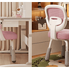 Silla Escritorio Ergonomica Infantil Rosada - Preventa 16 de Marzo