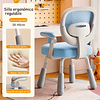 Silla Escritorio Ergonomica Infantil Azul - Preventa 16 de Marzo
