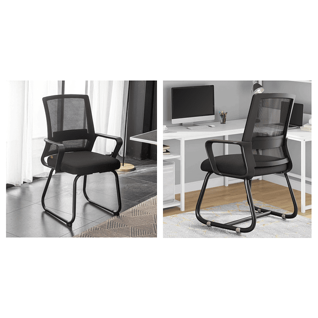 Silla Escritorio Ergonómica Be Design Negro - Preventa 16 de Marzo