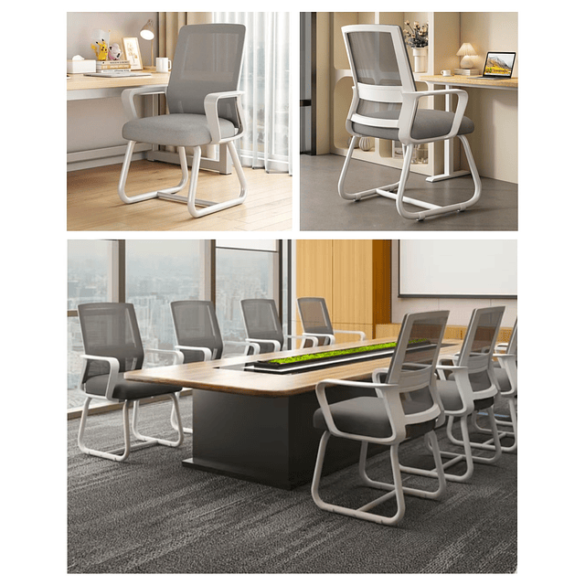 Silla Escritorio Ergonómica Be Design Gris - Preventa 16 de Marzo