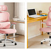 Silla De Escritorio Ergonómica Rosado Be Design Pro-Soporte Lumbar, Malla,100kg