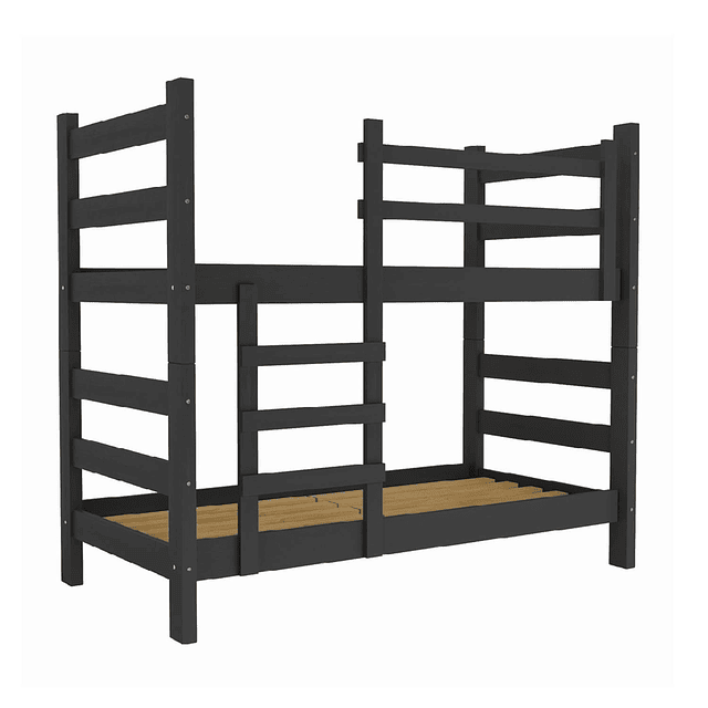 Camarote Essenciale Cr Negro C/Escalera