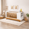 Cuna Maxx Multietapas Blanca Eco Wood  