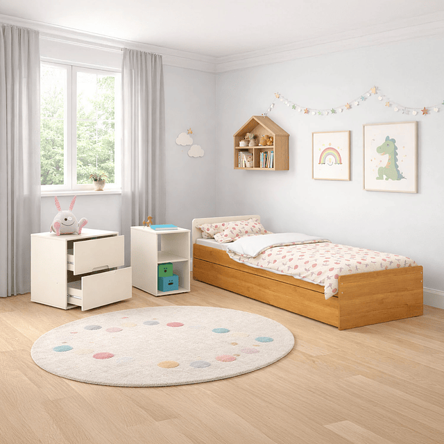 Cuna Maxx Multietapas Blanca Eco Wood  