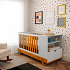Cuna Maxx Multietapas Blanca Eco Wood+Colchon Cuna Baby Box 130x70