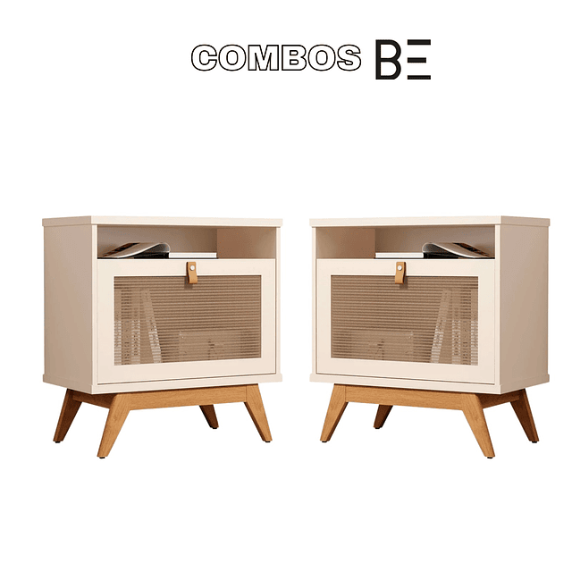 Combo Veladores Camu Perla 