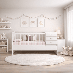 Cuna multi etapas Kippi Blanca