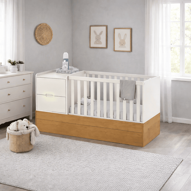 Cuna Formare Blanco Eco Wood Multifunción