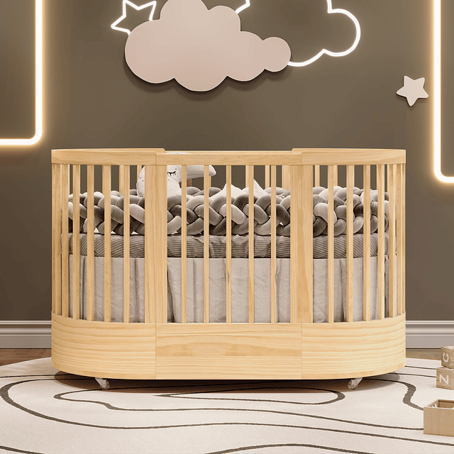 Cuna Progresiva Sognare Madera - Preventa 20 de Marzo