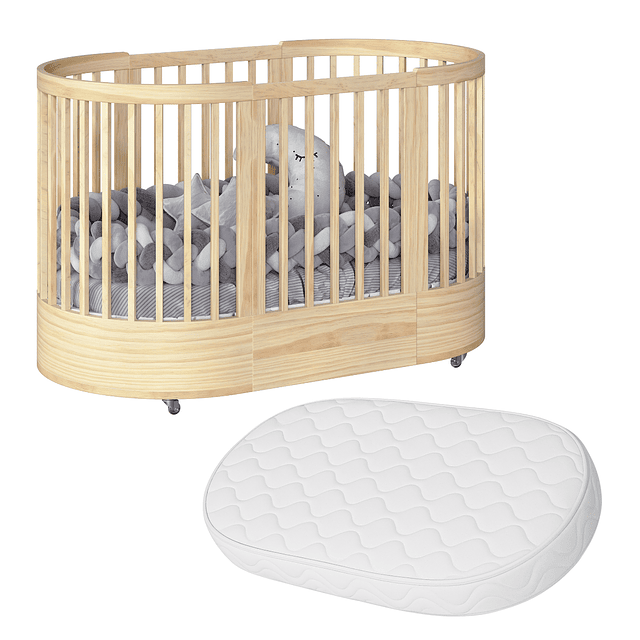 Cuna Progresiva Sognare Madera - Preventa 20 de Marzo