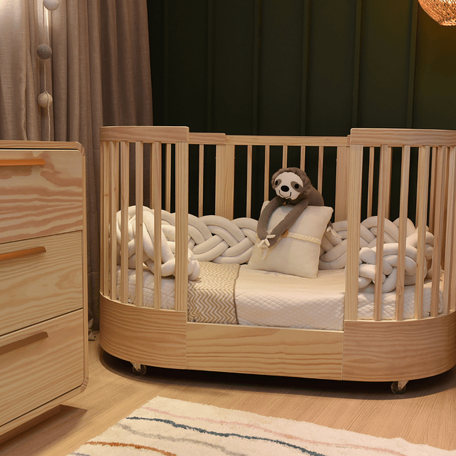 Cuna Progresiva Sognare Madera - Preventa 20 de Marzo