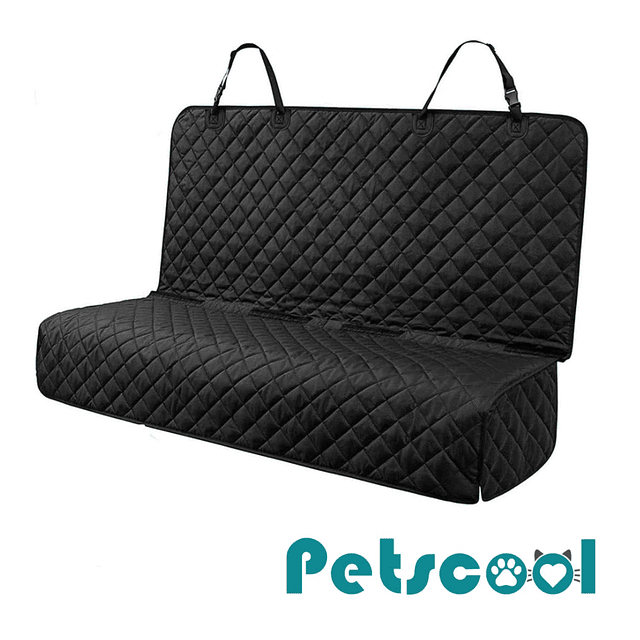 Funda Cubre Asiento Auto/SUV/Camioneta PetsCool Impermeable Negro