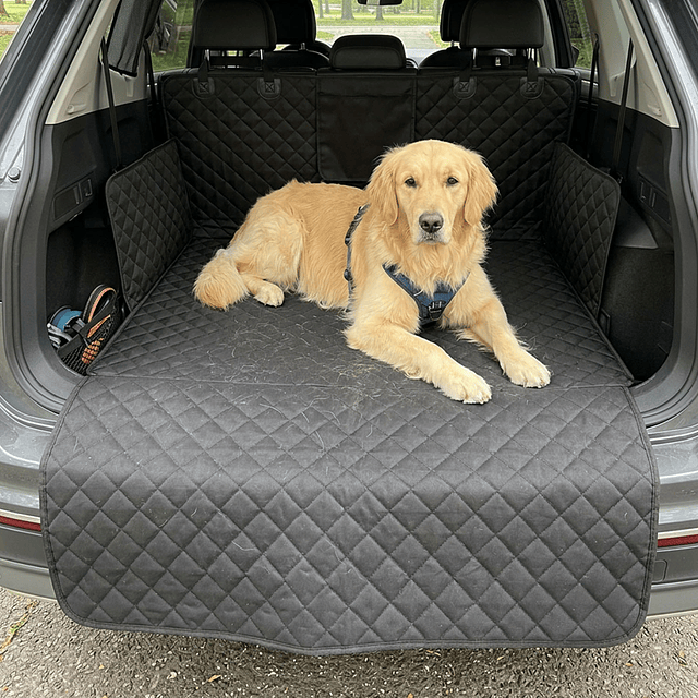 Funda Protectora Universal Auto/SUV/Camioneta Petscool Impermeable Negro