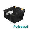Silla de Auto para Perro PetsCool negra- S- M Impermeable
