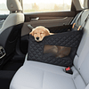 Silla de Auto para Perro PetsCool negra- S- M Impermeable