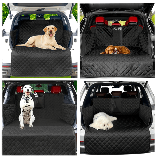 Funda Protectora Universal Auto/SUV/Camioneta Petscool Impermeable Negro