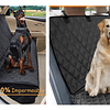 Funda Cubre Asiento Auto/SUV/Camioneta PetsCool Impermeable Negro