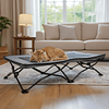 Cama Elevada Plegable para Perro Talla L PetsCool Soporta 90 kg