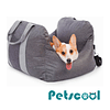 Bolso Porta Mascota 3 en 1 PetsCool Gris - Silla Auto y Cama