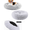 Cama Nido Relajante para Mascotas M PetsCool Gris 60 cm Antiansiedad