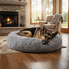 Cama Nido Relajante para Mascotas XL PetsCool Gris 80 cm Antiansiedad