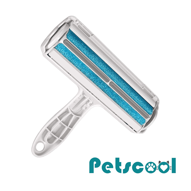 Rodillo Removedor de Pelos Mascotas PetsCool Reutilizable Sin Repuestos