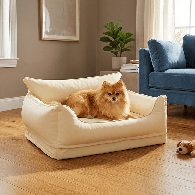 Sofa Impermeable para Mascotas Beige