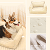 Sofa Impermeable para Mascotas Beige