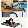 Cama Elevada Perros PetsCool Talla M 92X60 cm Soporta 30kg