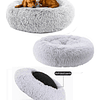 Cama Nido Relajante para Mascotas XL PetsCool Gris 80 cm Antiansiedad