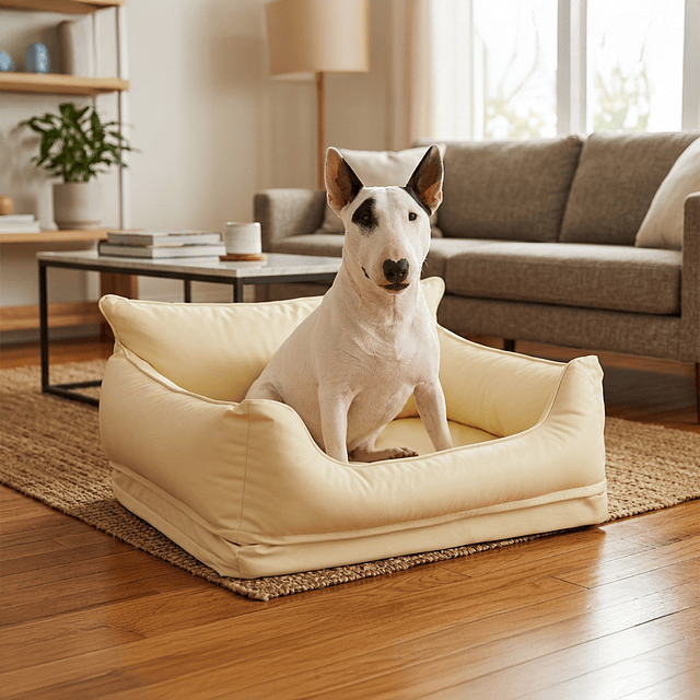 Sofa Impermeable para Mascotas Beige