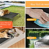 Cama Elevada Mascotas PetsCool Talla S 68x55 cm Soporta Perro Gato 15kg